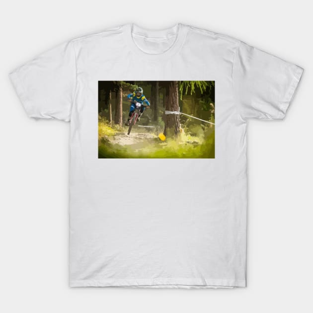 Sam Hill Painting T-Shirt by gktb